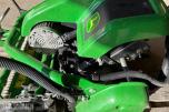 2017 John Deere 220 E-Cut Hybrid Green Klipper